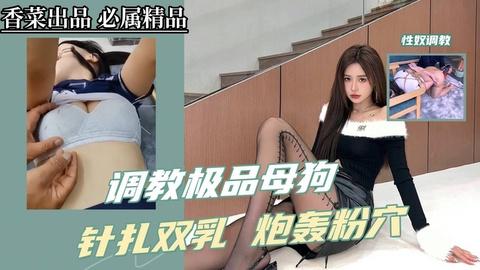 SM调教调教极品母狗针扎双乳炮轰粉穴