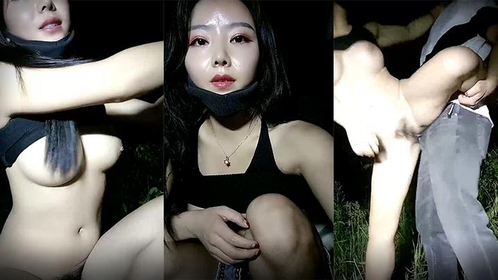 与奶大美女户外性爱