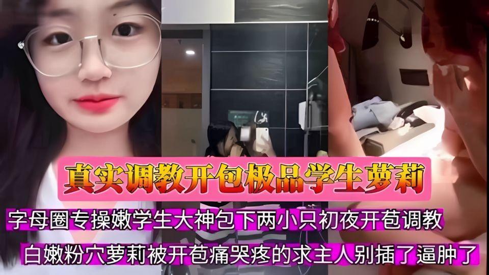 专操嫩妹大神拿下两萝莉初夜极品嫩穴