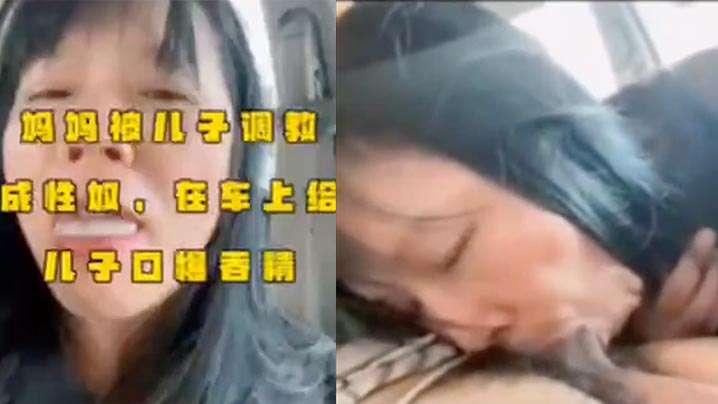 儿子调教妈妈在车上给儿子口交