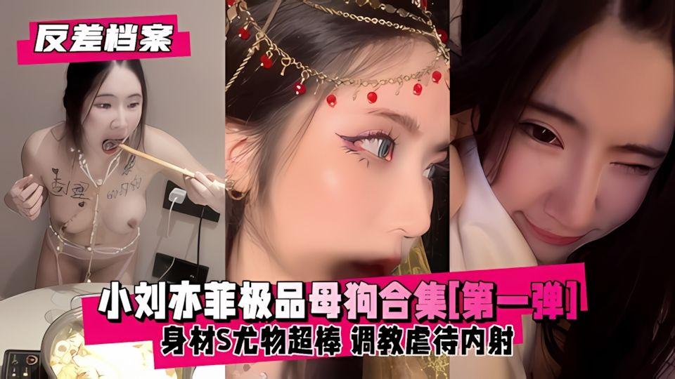 反差婊档案小刘亦菲极品母狗草莓老师《第一弹》身材S尤物