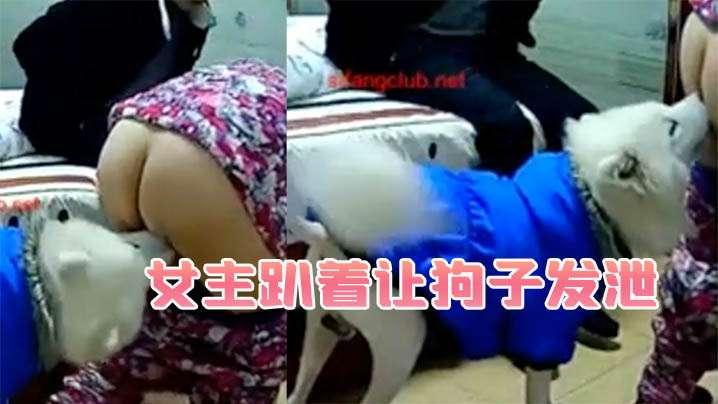 国产人兽女主趴着让狗子发泄老公还在一边帮忙