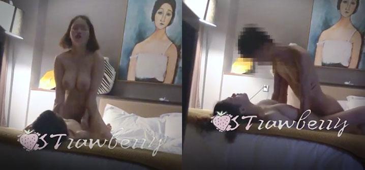 国产大神strawberry的性爱日记私约劲爆直播网红骑乘上位娇喘不断一对大奶不停晃