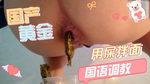 国产黄金用屎拌面国语对白