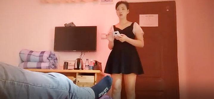 城市猎人村长新炮区探店按摩店白肤美眉服务真不错各种姿势都能顺从