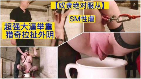奴隶絕對服從超强大逼举重猎奇拉扯外阴SM性虐