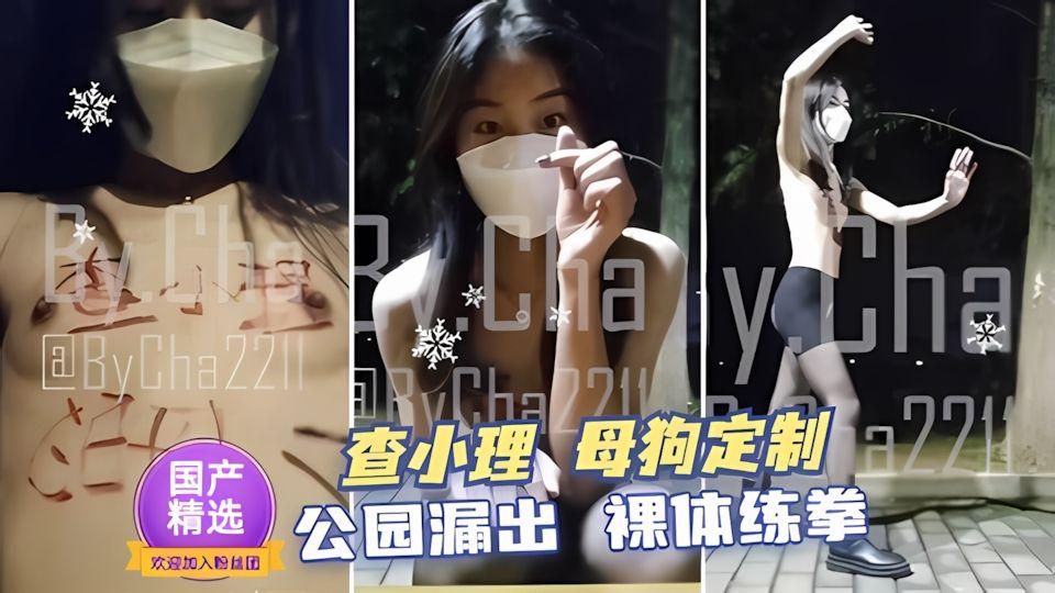 字母圈大神查小理公园身体写字漏出裸体练拳