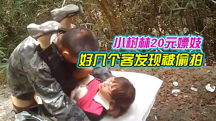 小树林20元嫖妓偷拍系列气质眼镜文化范卖淫女生意不错一连接了好几个客发现被偷拍