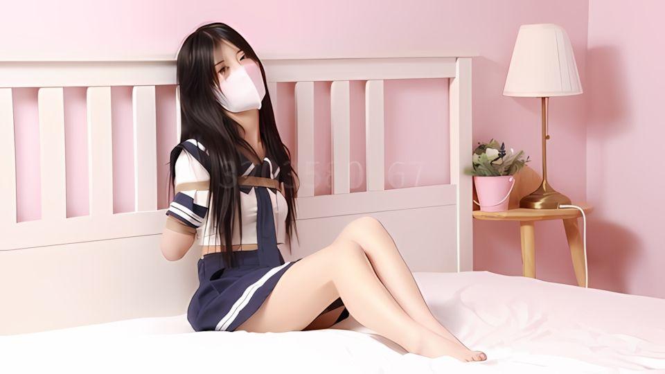 小萝莉知韵情趣超短裙五花大绑