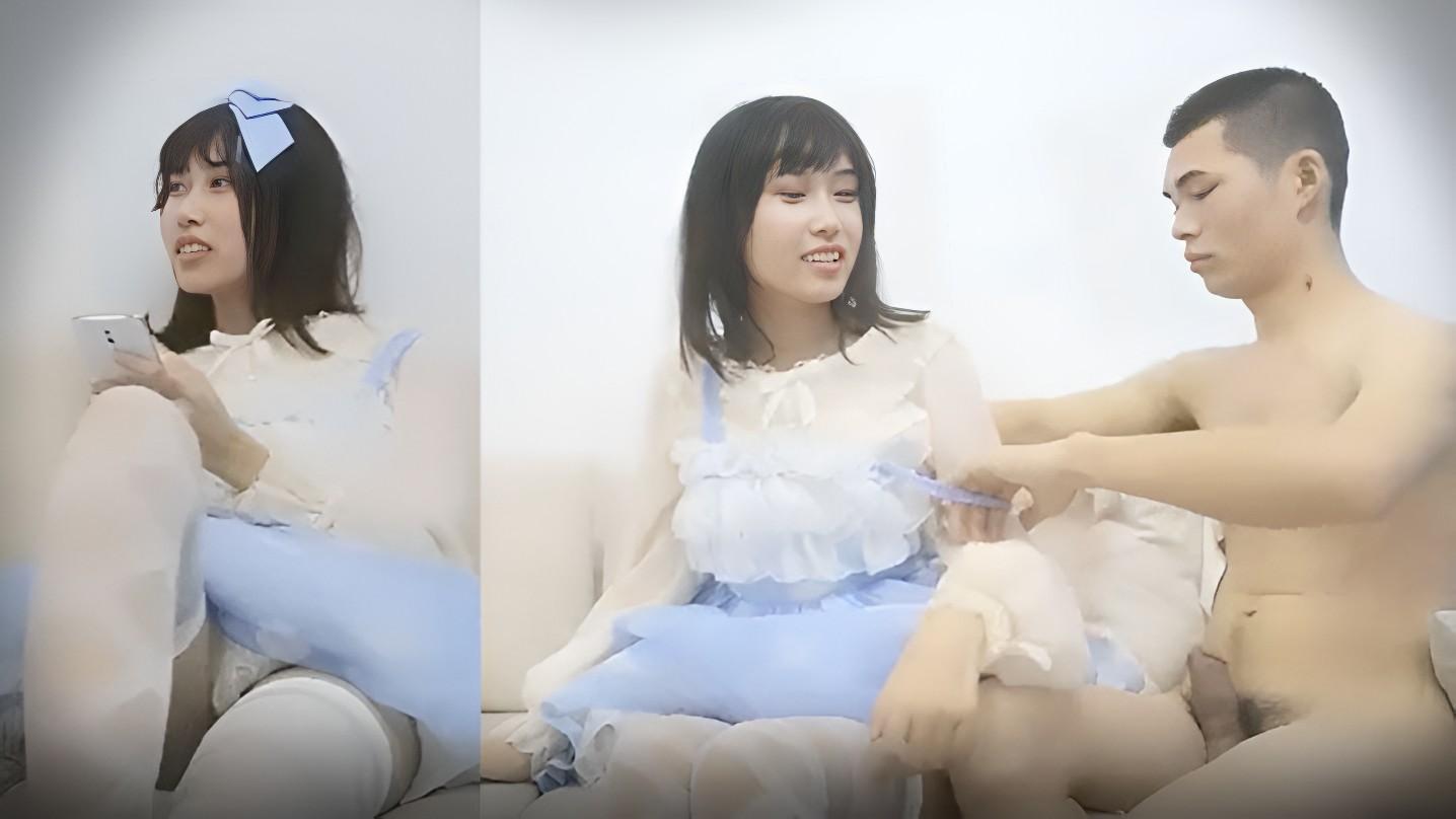 小陈寻花约了个萝莉裙白色丝袜萌妹子啪啪近距离特写口交镜头前站立后入大力猛操