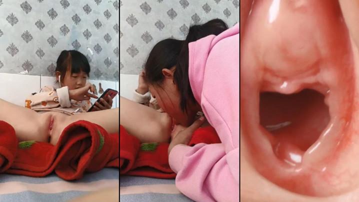 开放的小女孩极品稚嫩姐妹花舔B完穴