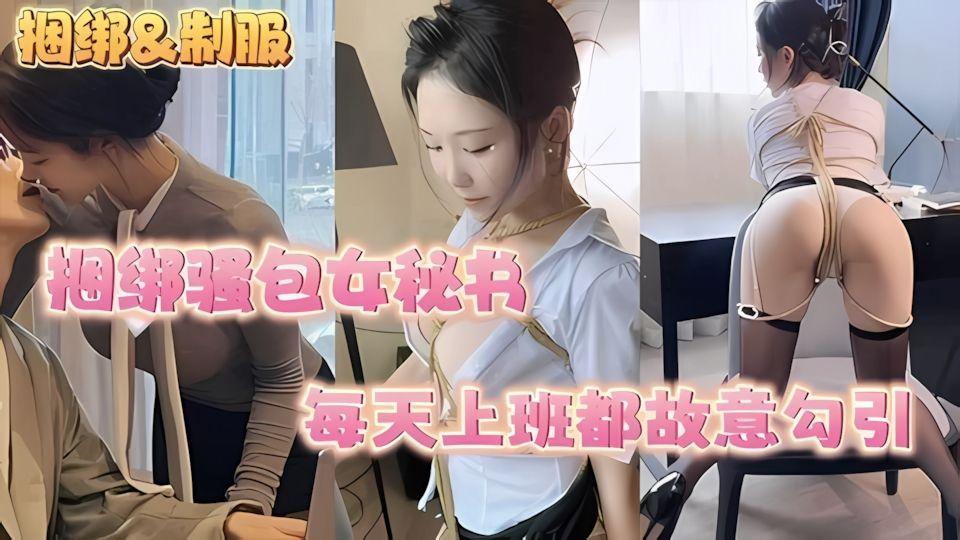 捆绑系列捆绑骚包女秘书每天上班都故意勾引这次满足你