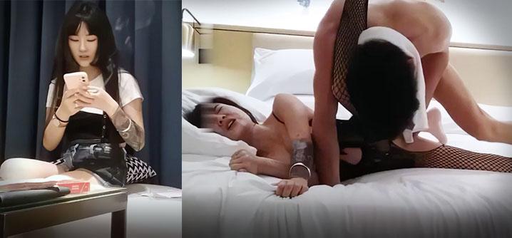 探花91沈先森花臂纹身甜美嫩妹子换上性感黑丝袜后啪啪