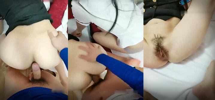 探花勾搭按摩店技师多人运动双飞轮操极品身材SS姐妹花无套抽插双凤争屌