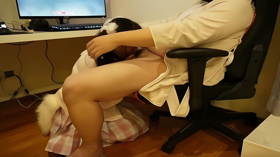 极品萝莉洛丽塔喵喵酱穿着jk