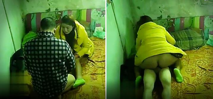 棚户区站街女暗拍很会玩的民工大哥换着体位玩新脸孔靓妹