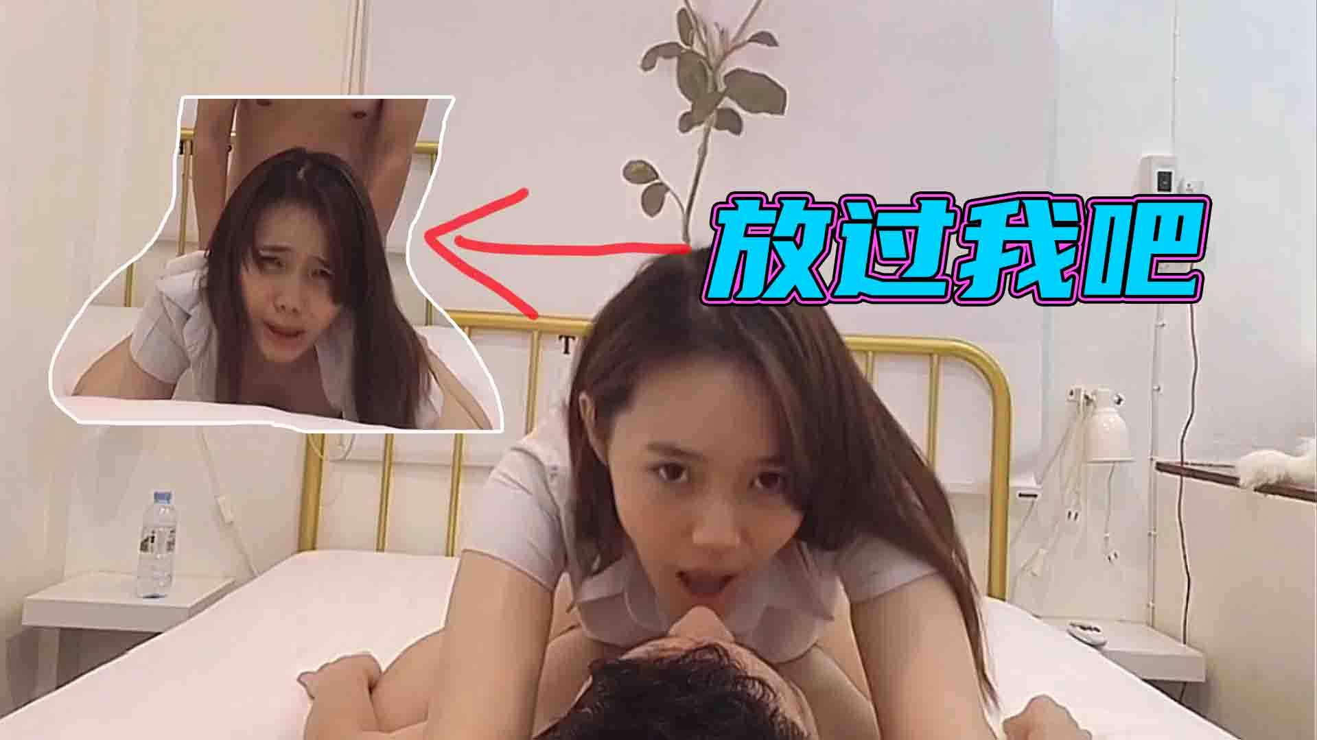 泰国难得一见九头身女神170CM大长美腿_清纯可人性感的大嘴唇泰国学生装短裙和男友激烈无套内射身材比例超棒背影杀