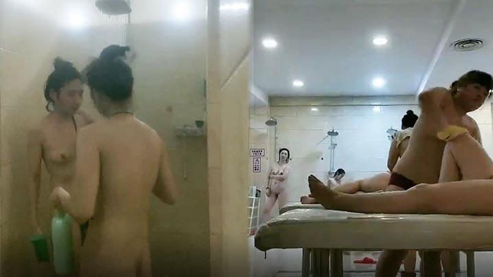 洗浴中心偷拍潜入洗浴中心偷拍妹子们淋浴搓澡淋浴间的妹子身材还不错