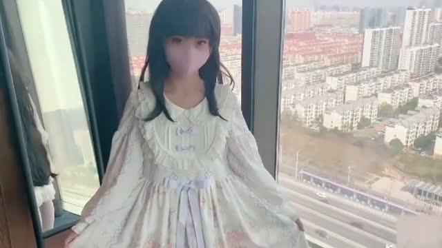 清纯小可爱白丝足交诱惑上
