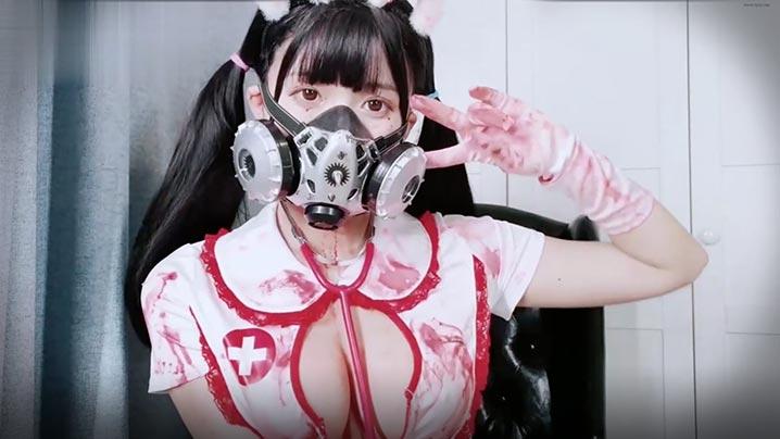 清纯小萝莉女大学生cosplay服装下海直播赚钱自慰给狼友们观赏