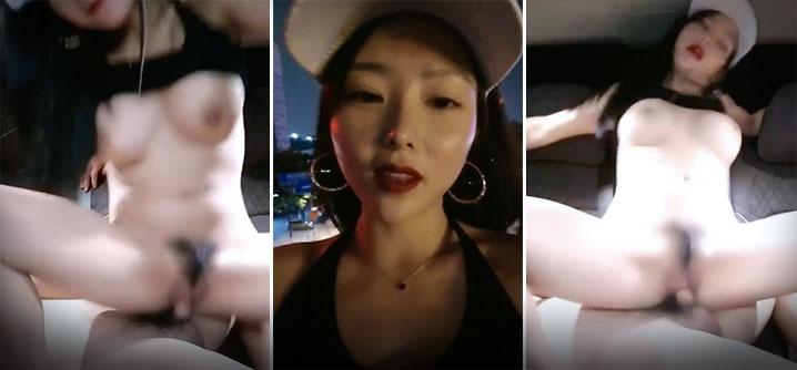 渣女来袭步行街路边勾引个做轮胎生意的年轻小哥车震