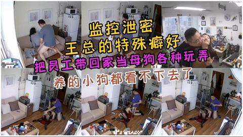 监控泄密王总的特殊癖好