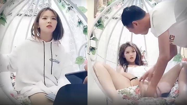 神似楊超越超正青春正妹嬌喘連連蜂腰翹臀