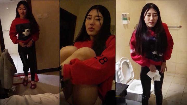 第一视角骚货人妻与情人酒店偷情老公打电话来时还在玩着别人的鸡巴