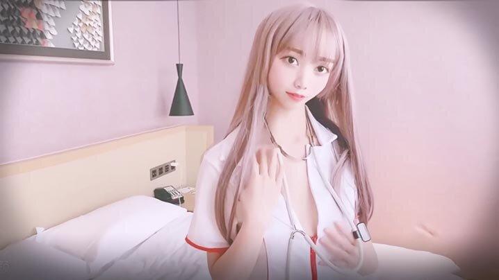 糖心高颜值俏丽性感女护士的勃起治疗