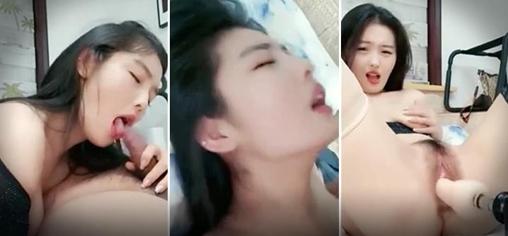 美女被炮机插穴喷尿然后坐着炮椅和蒙脸胖土豪啪啪