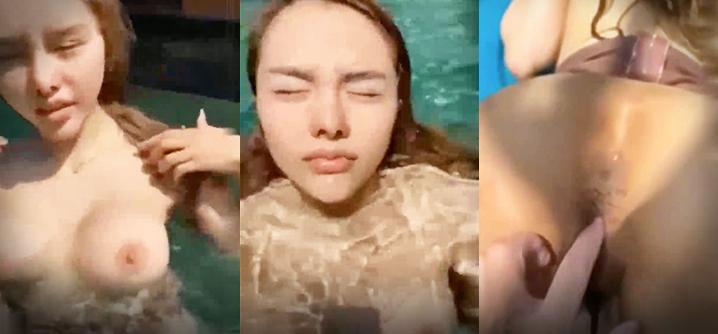 虎牙女主播璐璐泳池水里不雅视频最新流出