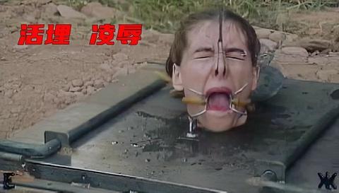 被逼迫刨坑活埋自己蚯蚓圣水羞辱