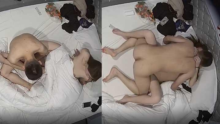 酒店摄像头偷拍小哥和女同學打砲完研究逼毛比看A片還有趣